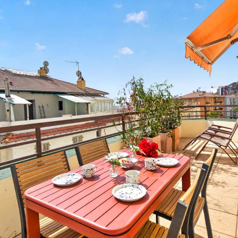 Magnifique 3P terrasse vue mer, front Monaco - HJ - Appartement 2 Chambres - 22