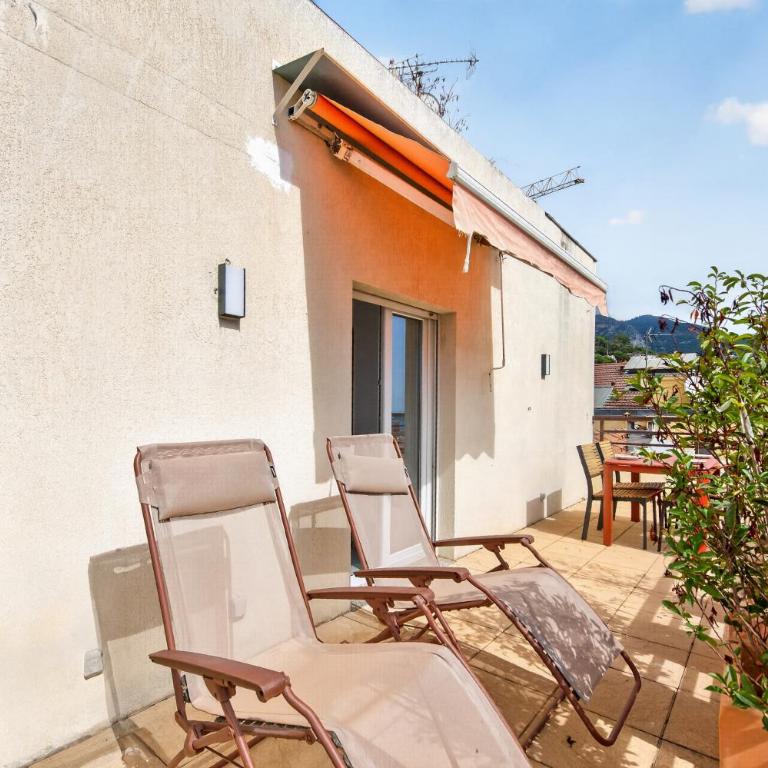 Magnifique 3P terrasse vue mer, front Monaco - HJ - Appartement 2 Chambres - 26