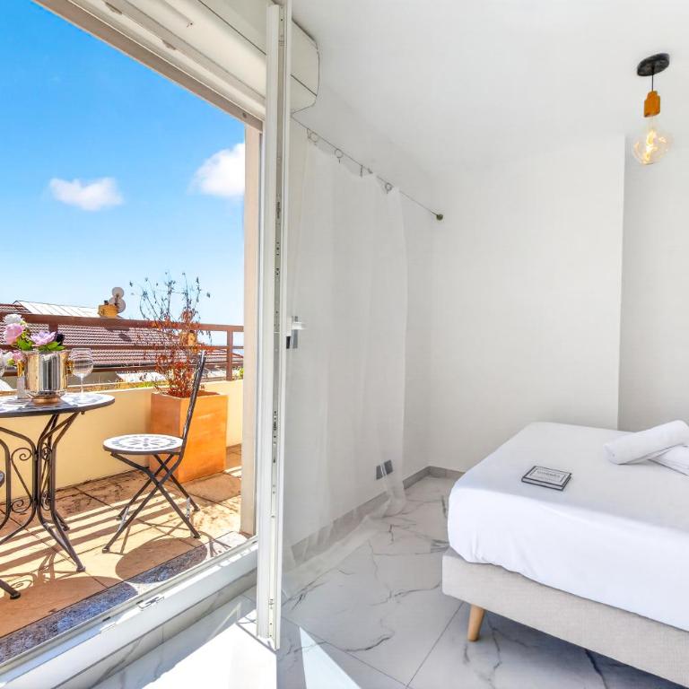 Magnifique 3P terrasse vue mer, front Monaco - HJ - Appartement 2 Chambres - 5