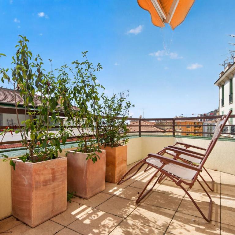 Magnifique 3P terrasse vue mer, front Monaco - HJ - Appartement 2 Chambres - 28
