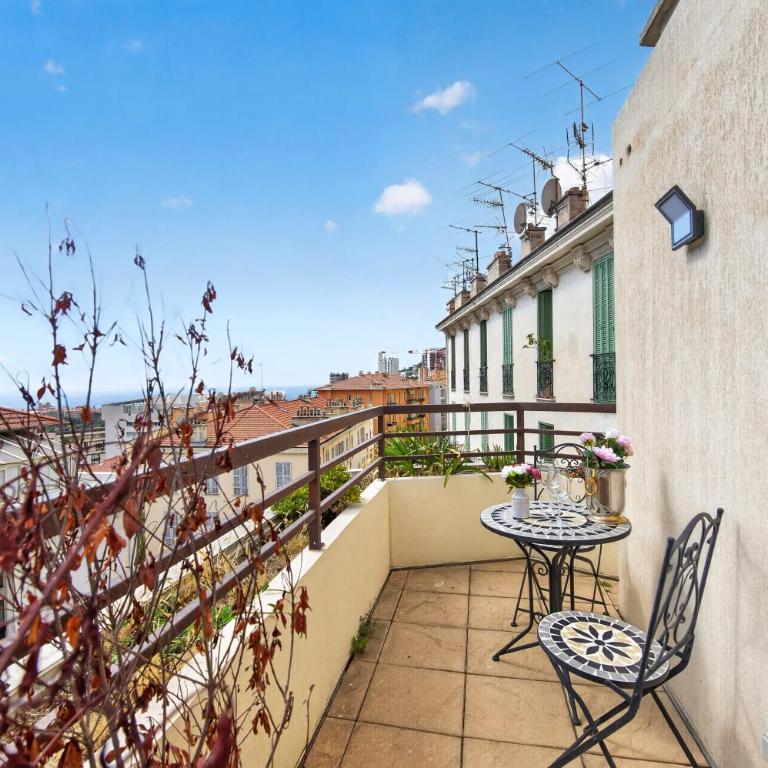 Magnifique 3P terrasse vue mer, front Monaco - HJ - Appartement 2 Chambres - 43
