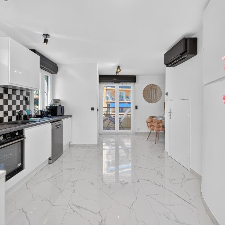 Magnifique 3P terrasse vue mer, front Monaco - HJ - Appartement 2 Chambres - 12