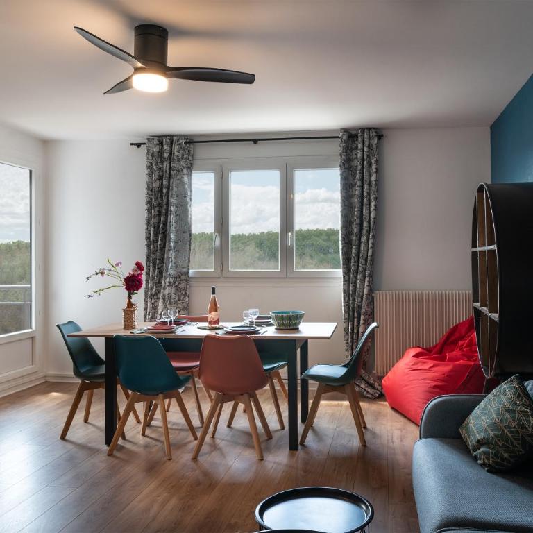 La Canopée Berruyère - Appt 8 personnes - Apartment mit 4 Schlafzimmern - 4