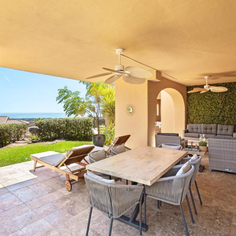 Sea View Pool & Terrace 3BR in Benahavís Hills - Apartment mit 3 Schlafzimmern und Meerblick - 19