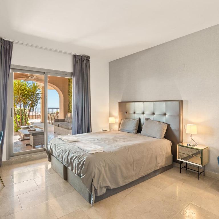 Sea View Pool & Terrace 3BR in Benahavís Hills - Apartment mit 3 Schlafzimmern und Meerblick - 10