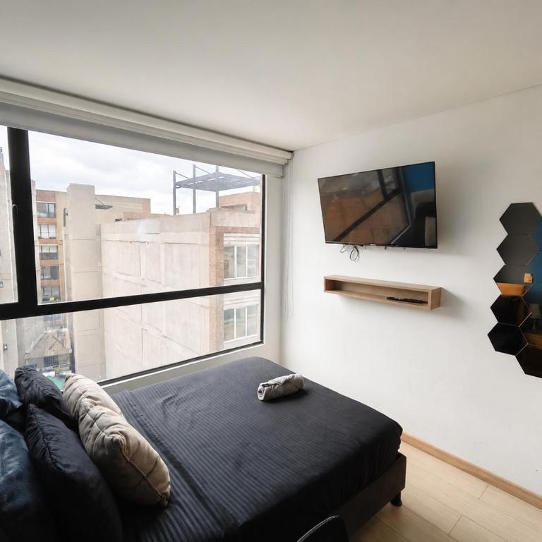 Urban Nest Bogota Pool Sauna Cowork - One-Bedroom Apartment - 3
