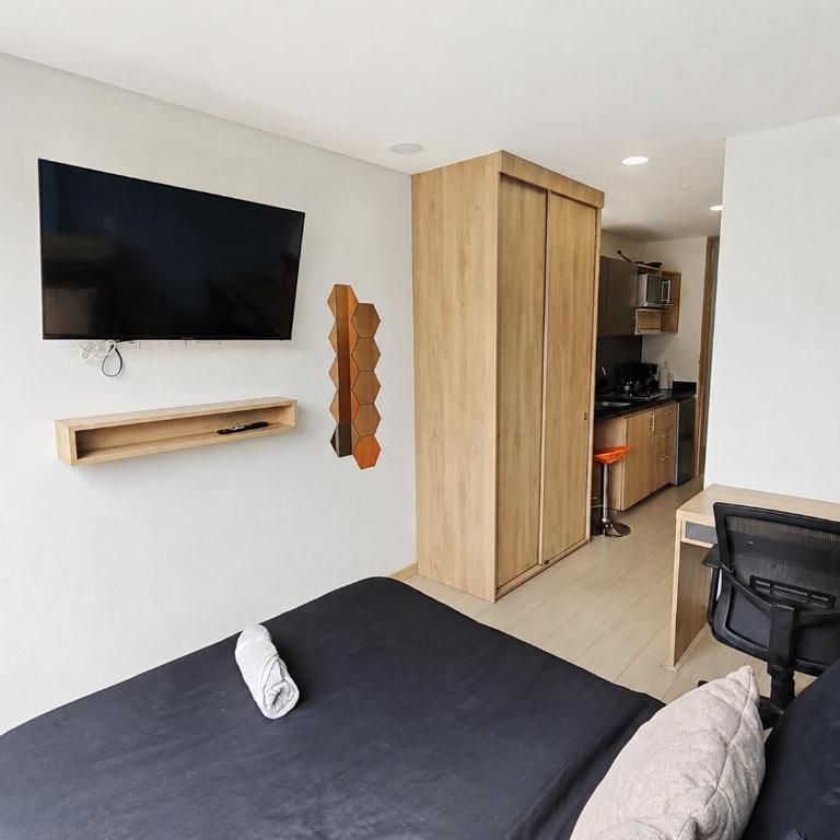 Urban Nest Bogota Pool Sauna Cowork - One-Bedroom Apartment - 5