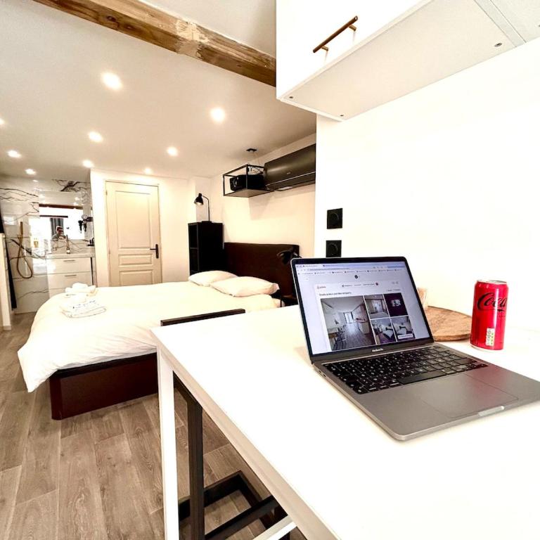 Suite climatisée proche remparts - Appartement - Rez-de-Chaussée - 35