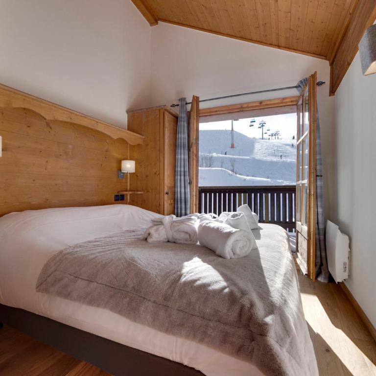 Arc 1950 - Apt spacieux pour 10 pers, 4 chambres, accès skis aux pieds - Apartamento con 4 dormitorios - 19