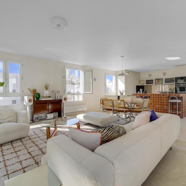 Hello Flat - Luxury Duplex with View of Montmartre - Appartement 3 Chambres Deluxe - 1