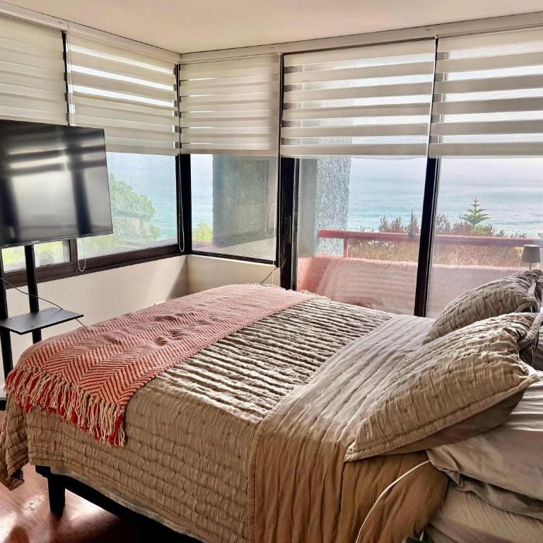 Renaca on foot with ocean view - Apartamento - 7