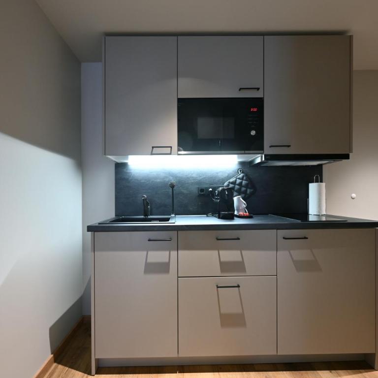 WYSE Apartments Nürnberg City, klimatisiert, vollausgestattete Kitchenette, 24h Check-in, Metro - Monolocale King Deluxe - 17