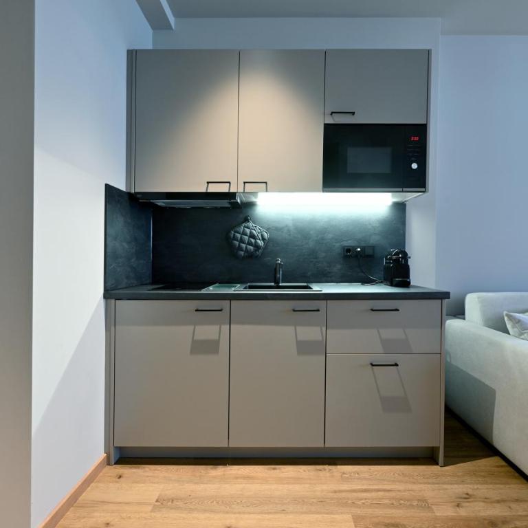 WYSE Apartments Nürnberg City, klimatisiert, vollausgestattete Kitchenette, 24h Check-in, Metro - Monolocale King con Divano-Letto - 31