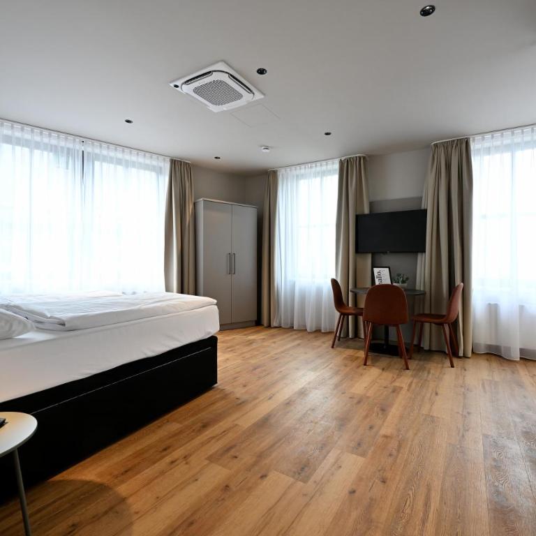 WYSE Apartments Nürnberg City, klimatisiert, vollausgestattete Kitchenette, 24h Check-in, Metro - Monolocale Triplo Standard - 38