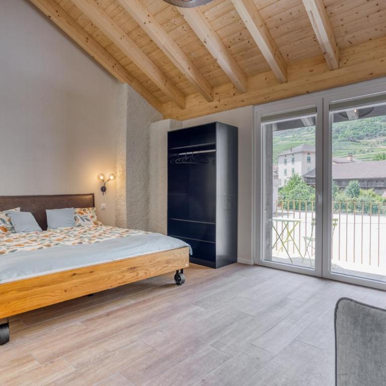 L'Art des Vins - Doppelzimmer mit Zustellbett - 1