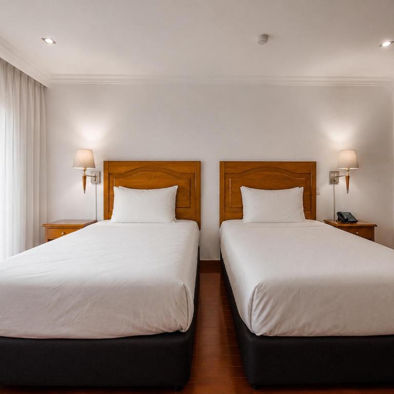 Hotel Egina Bogotá - Habitación Doble - 2 camas - 1