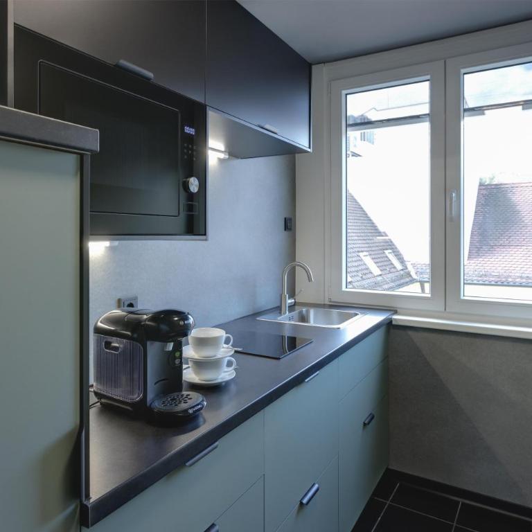 Best Western Premier Hotel Rebstock - Junior Suite mit Kingsize-Bett, Küche und Dachterrasse - 5