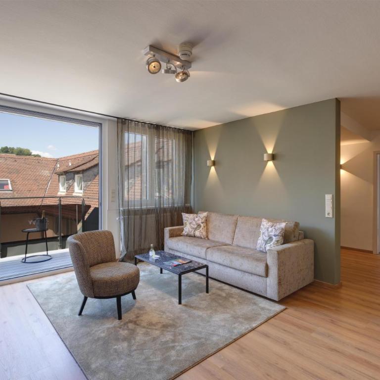 Best Western Premier Hotel Rebstock - Junior Suite mit Kingsize-Bett, Küche und Dachterrasse - 6