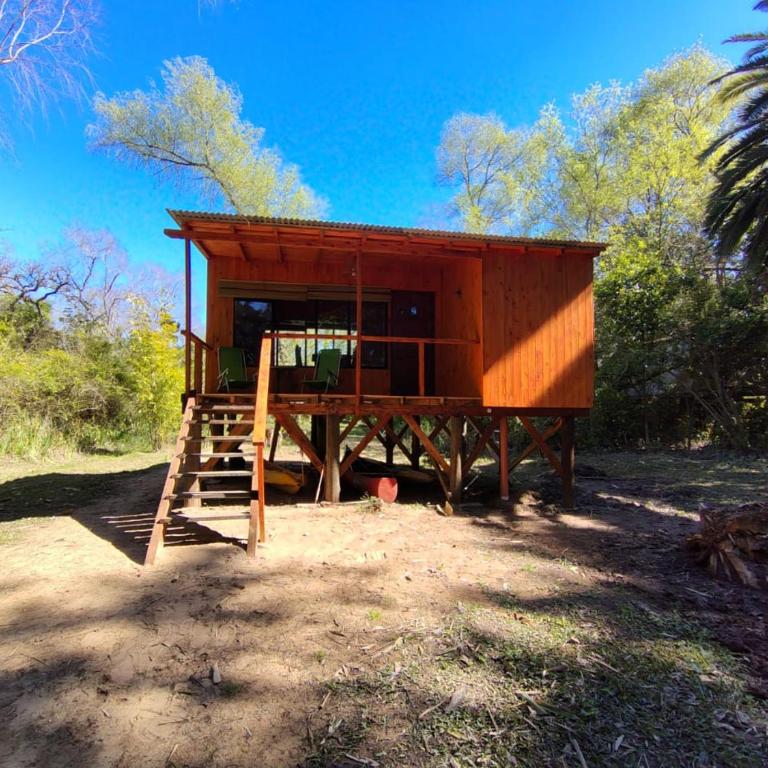 Cabaña en el Delta, Wifi, vista al río, muelle - Casa con 1 dormitorio - 1