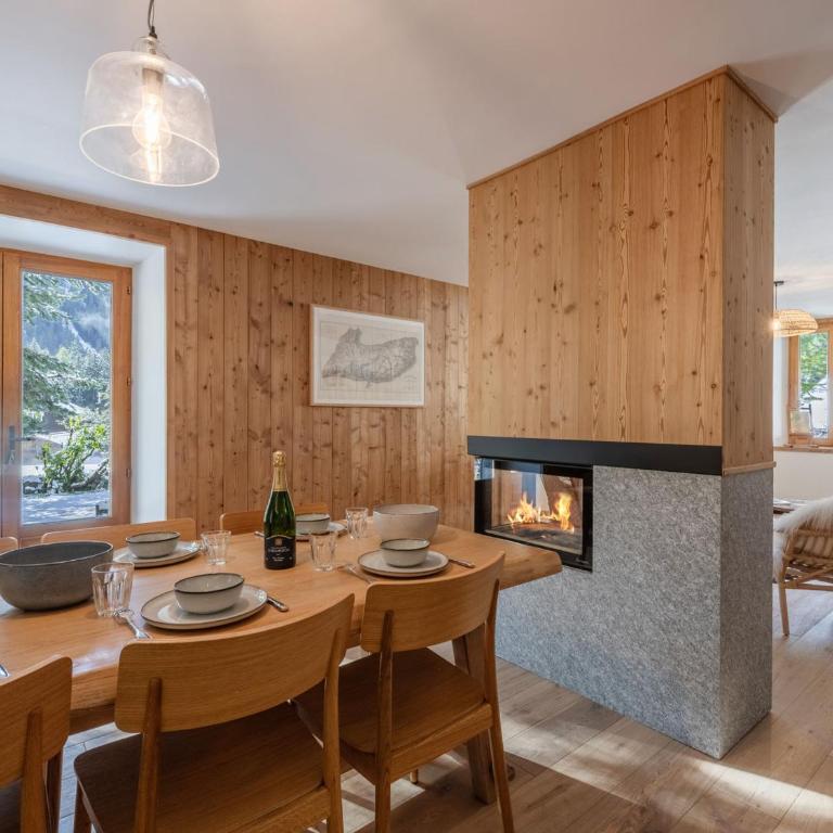 Spacieux appartement 8 pers. avec cheminée à Argentière - FR-1-343-270 - Apartment mit 4 Schlafzimmern - 10