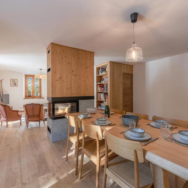 Spacieux appartement 8 pers. avec cheminée à Argentière - FR-1-343-270 - Apartment mit 4 Schlafzimmern - 12
