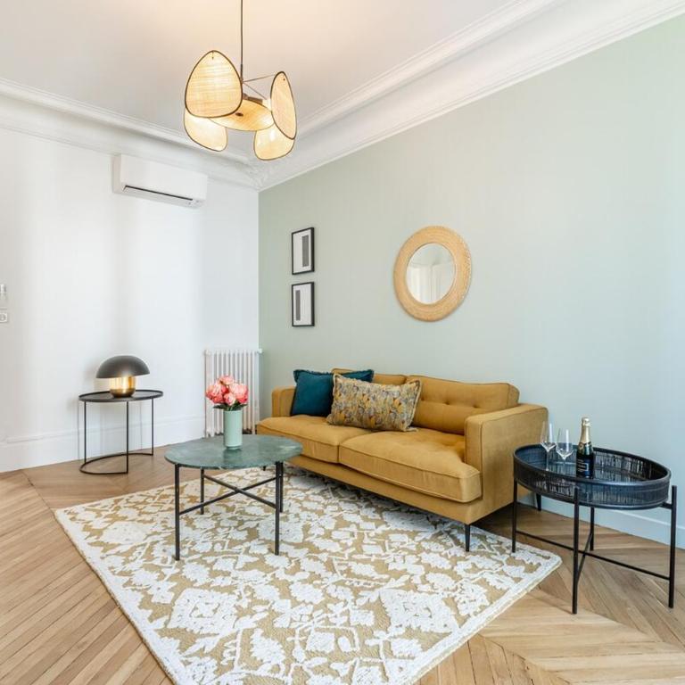 B3G 4pers Champs élysées Wagram ArcdeTriomphe AC - Appartement 2 Chambres - 1