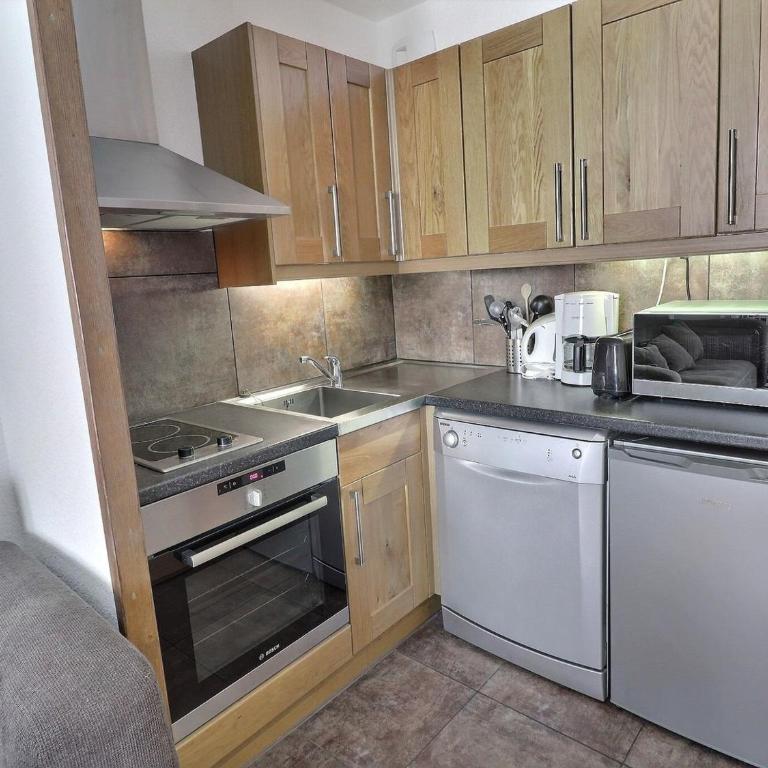 Appartement confortable 2 pièces, skis aux pieds, proche commerces, 4 personnes - Appartement 1 Chambre - 4