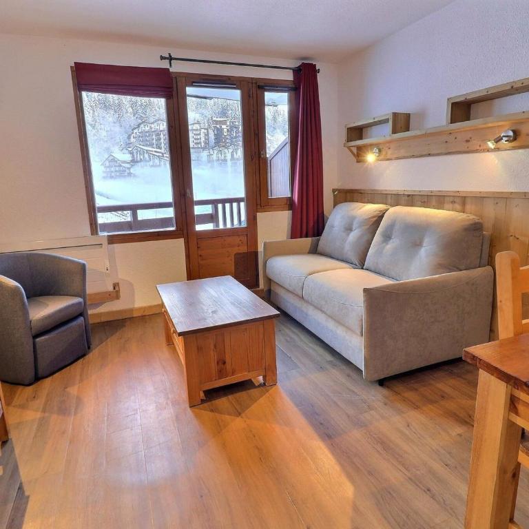 Confortable 2 Pièces, Skis aux Pieds, 4 Pers, Balcon Ouest - Appartement 1 Chambre - 1