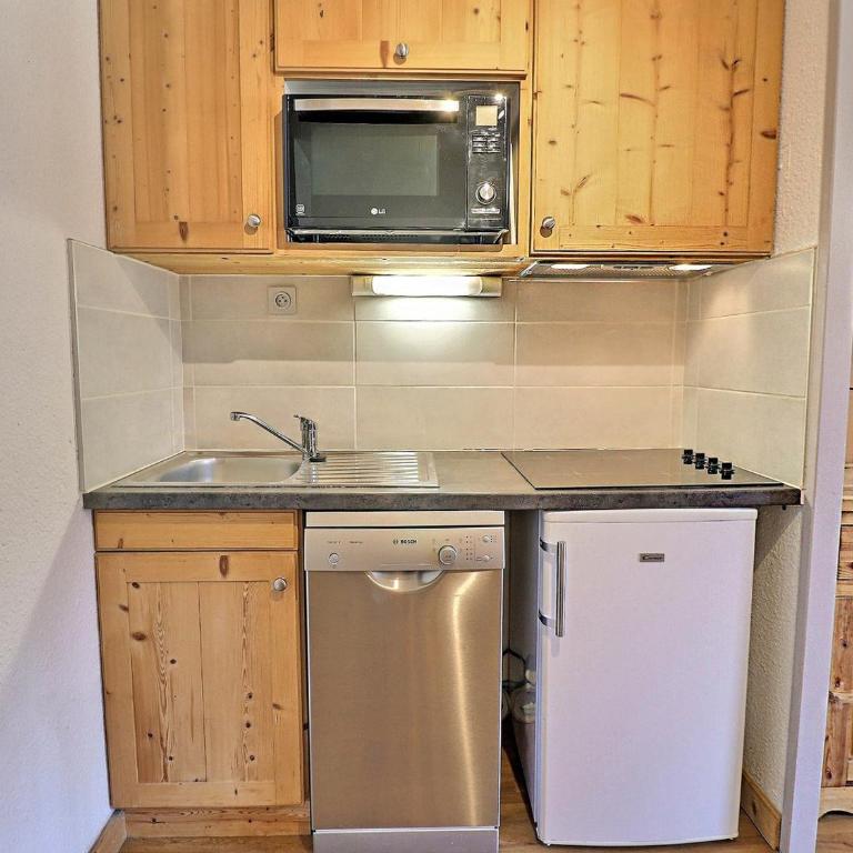 Confortable 2 Pièces, Skis aux Pieds, 4 Pers, Balcon Ouest - Appartement 1 Chambre - 3