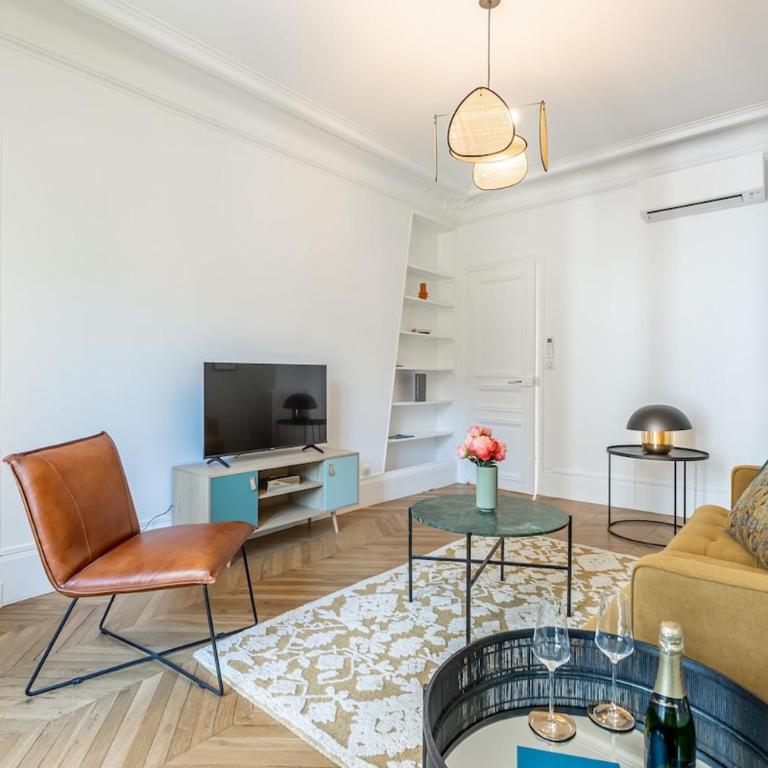 B3G 4pers Champs élysées Wagram ArcdeTriomphe AC - Appartement 2 Chambres - 14