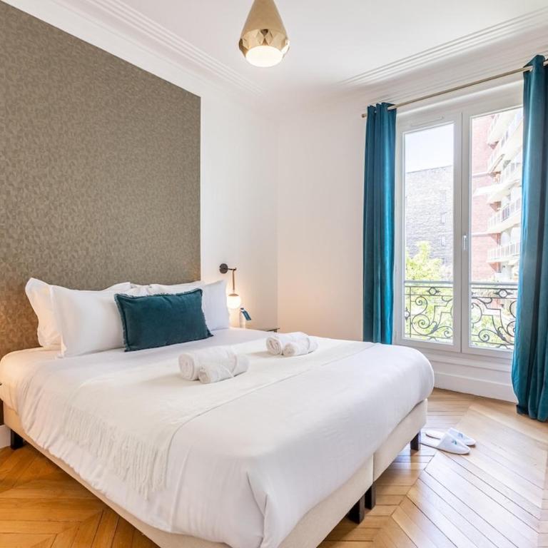 B3G 4pers Champs élysées Wagram ArcdeTriomphe AC - Appartement 2 Chambres - 22