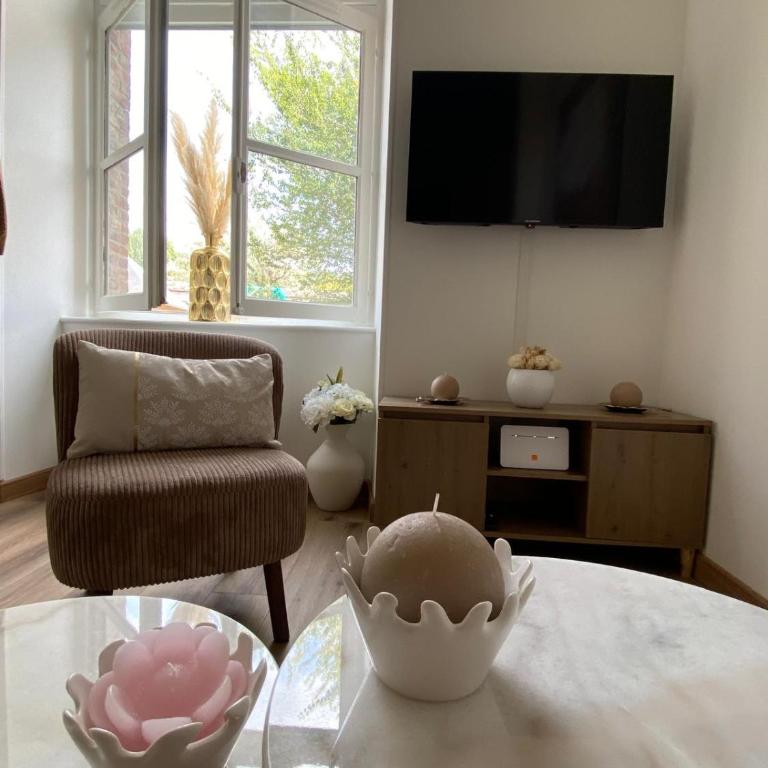 Les promesses d'Honfleur - Appartement 1 Chambre - Vue sur Jardin - 9