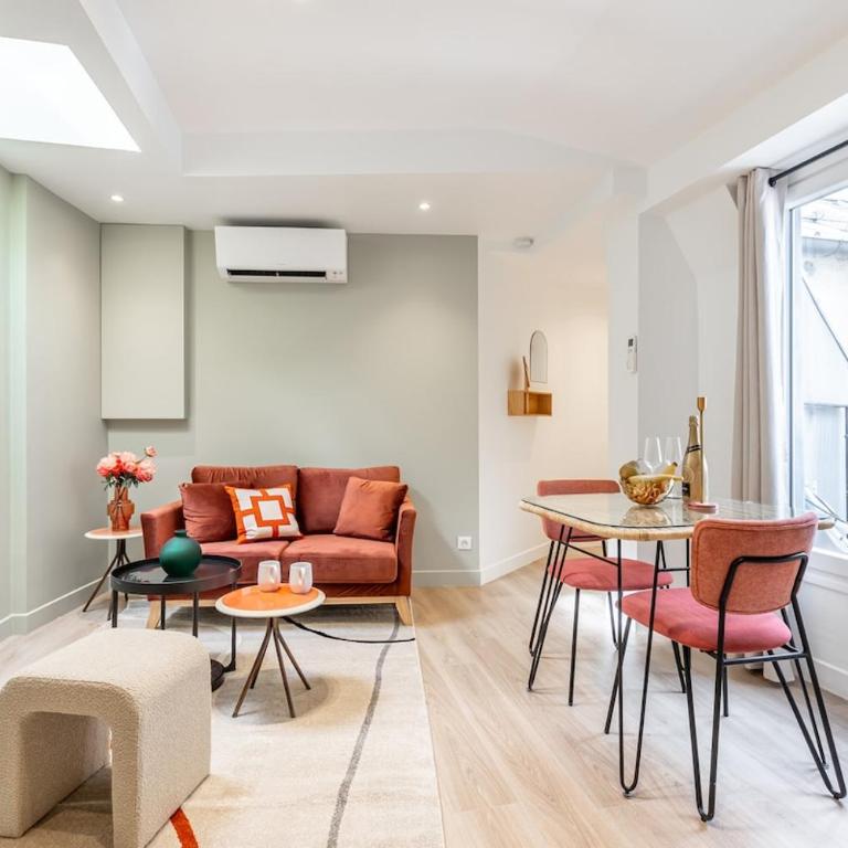 B6D 2pers Wagram 1Bedroom Ternes with AC - Appartement 1 Chambre - 1