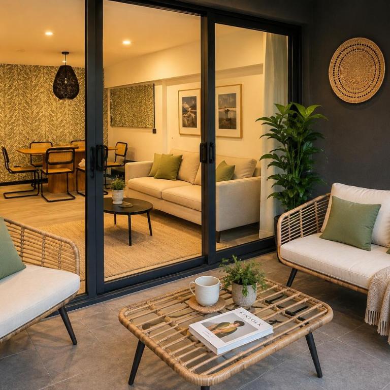 Despierta entre Árboles Depto 2D2B con Terraza Piscina Wifi - Apartamento de 2 dormitorios - 12