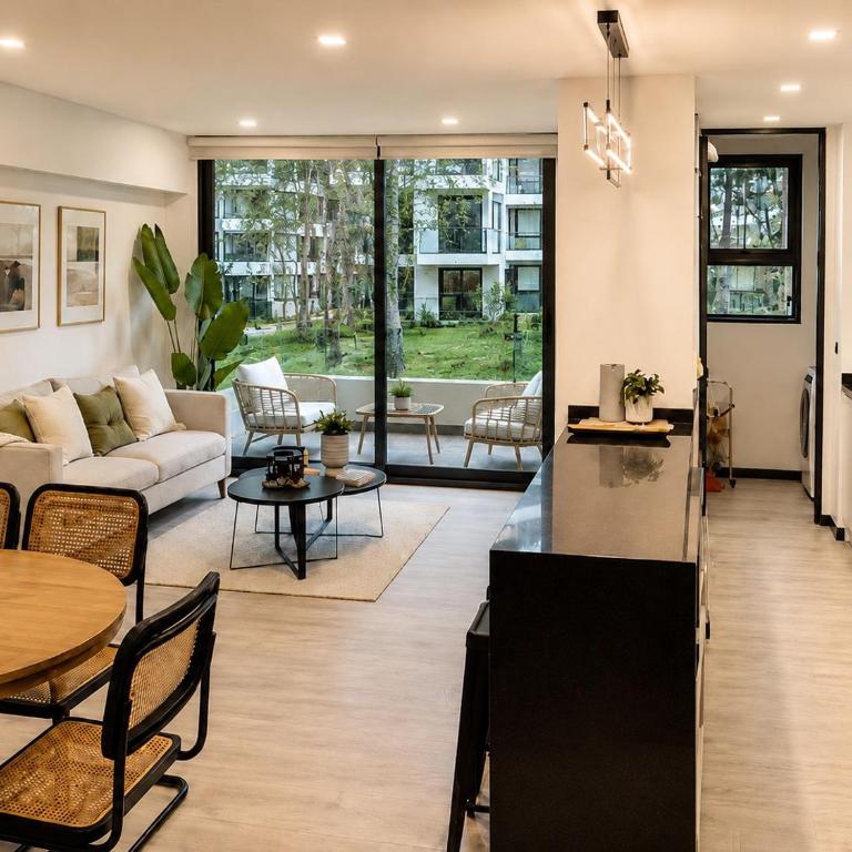 Despierta entre Árboles Depto 2D2B con Terraza Piscina Wifi - Apartamento de 2 dormitorios - 8