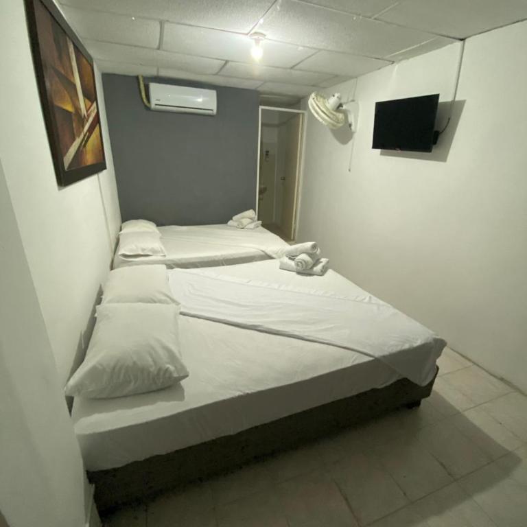 Hotel vía Italia - Habitación Deluxe con 2 camas grandes - 1