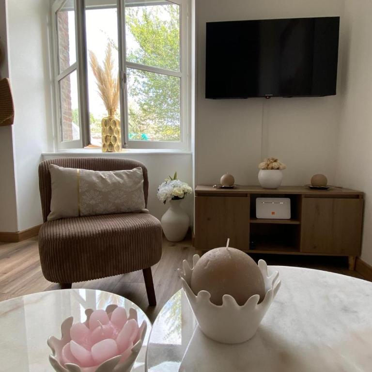 Les promesses d'Honfleur - Appartement 1 Chambre - Vue sur Jardin - 3