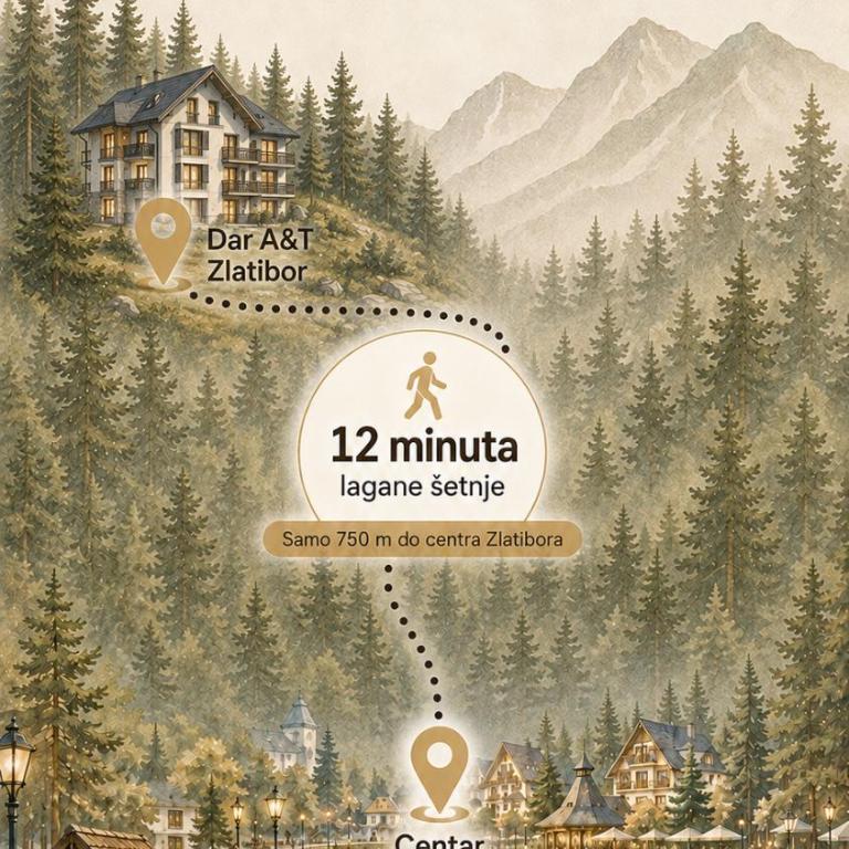 Dar A&T Zlatibor - Apartman i spa - Appartement 1 Chambre - 20
