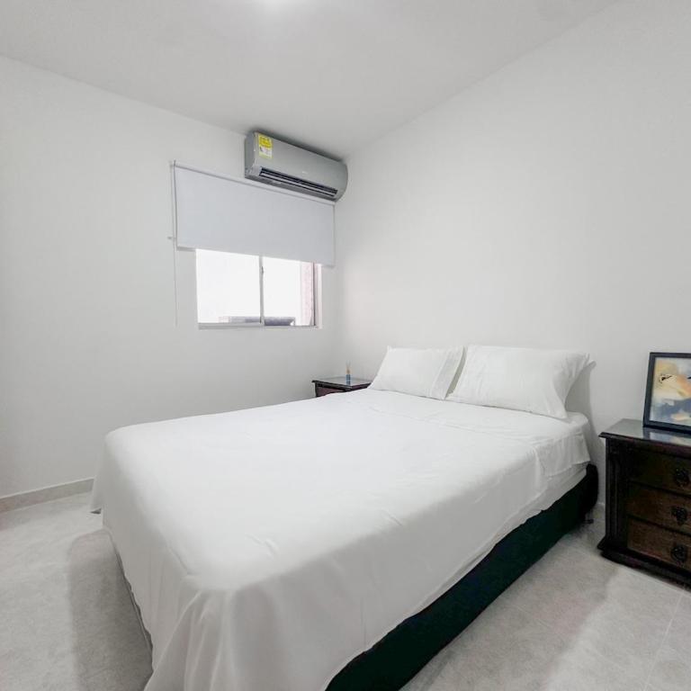 Apartamento con Aire Acondicionado - Cerca al Centro Histórico, Cartagena - Two-Bedroom Apartment with View - 3