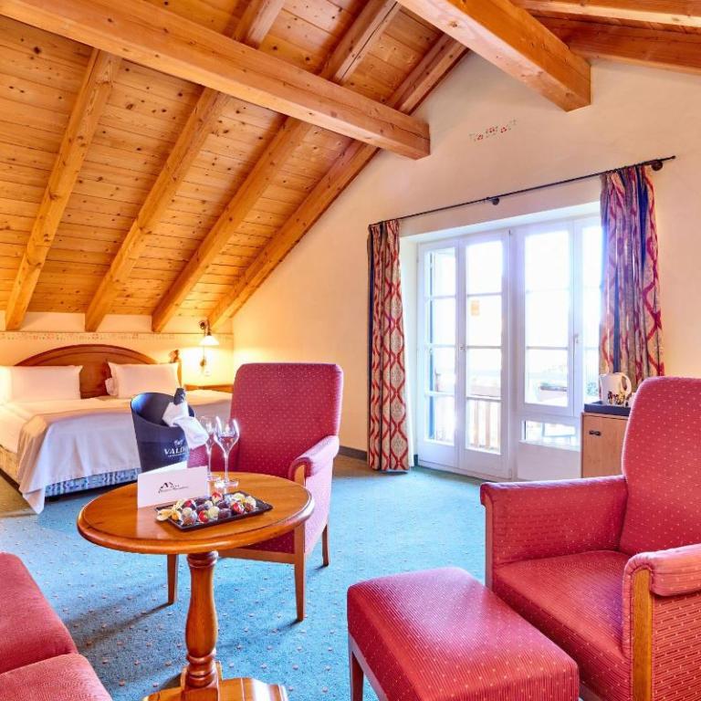 Berghotel Hammersbach, Sure Hotel Collection by Best Western - Superior Familienzimmer mit 1 Doppelbett und 1 Einzelbett – Balkon - 4