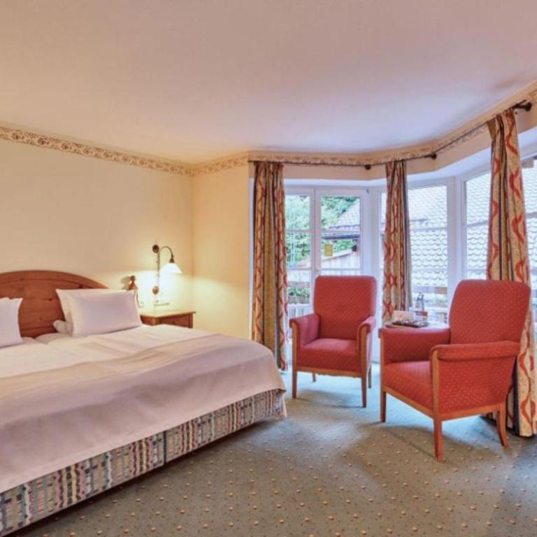 Berghotel Hammersbach, Sure Hotel Collection by Best Western - Comfort-Zimmer mit 1 Doppelbett und 1 Einzelbett – Balkon/separates Gebäude - 6