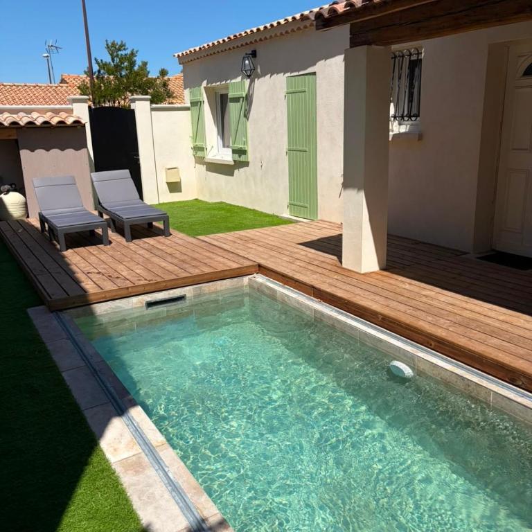 Maison provençale avec piscine privée, - Villa - 1