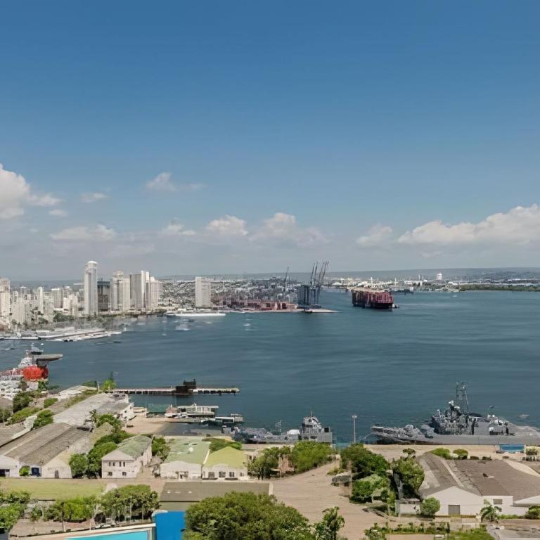 Luxury H2/ Piso 19/ Sea Bay View & Historic Center - Apartamento Premium con 1 dormitorio y vistas al mar - 6