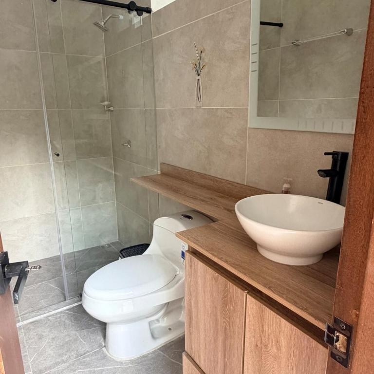 Cabaña San Juan, una experiencia fantástica rodeados naturaleza pura - Three-Bedroom Apartment - 4