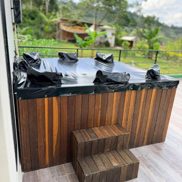 Cabaña San Juan, una experiencia fantástica rodeados naturaleza pura - Three-Bedroom Apartment - 14