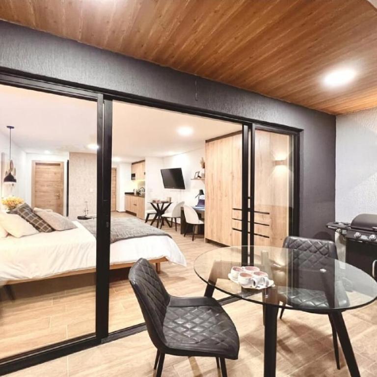 Studio con Balcón y area BBQ junto a Scala, Cumbayá - One-Bedroom Apartment - 5