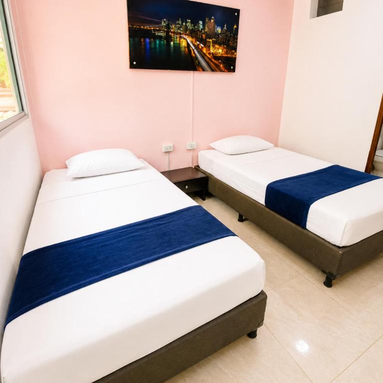 Hotel Sol del Estadio - Habitación Doble Económica - 2 camas - 8