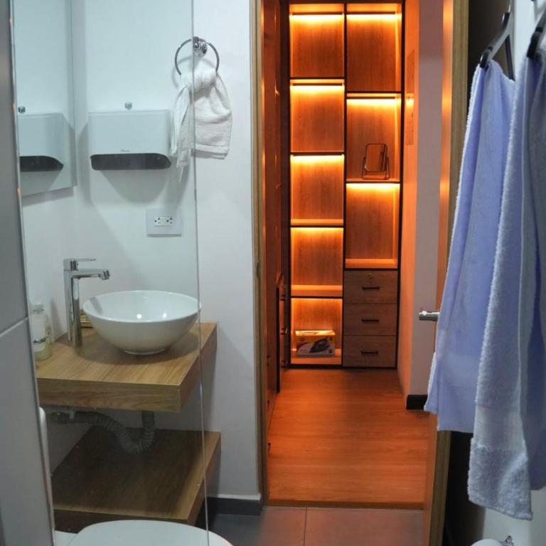 Jacuzzi privado, terraza, Tranvía, Medellín - Apartamento de 1 dormitorio - 12