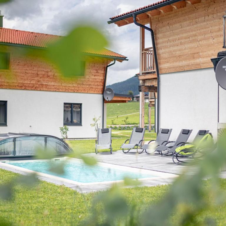 Chalet in Inzell with Pool & Alpine View - Chalet mit 3 Schlafzimmern - 13