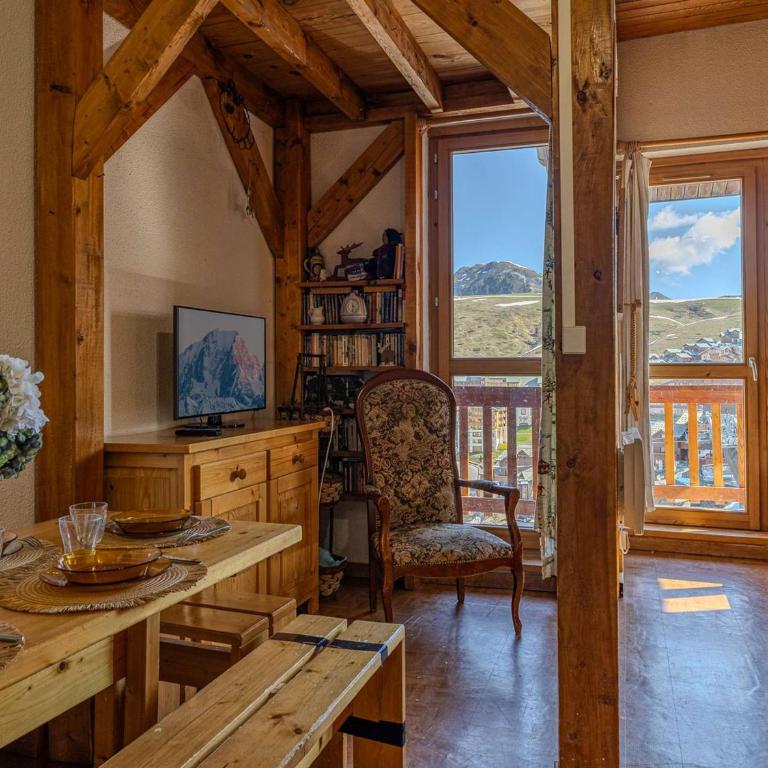 Appartement alpin rénové, vue montagne - 10 pers. - Apartment mit 3 Schlafzimmern - 3